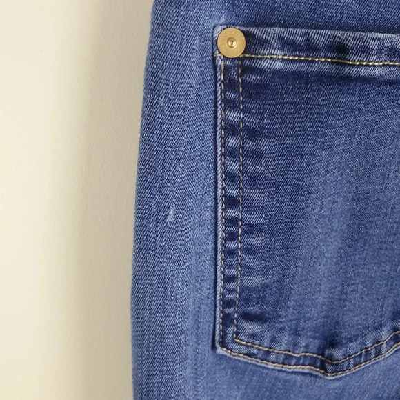 7 For All Mankind B(Air) Denim The Ankle Skinny 27 - Picture 8 of 12